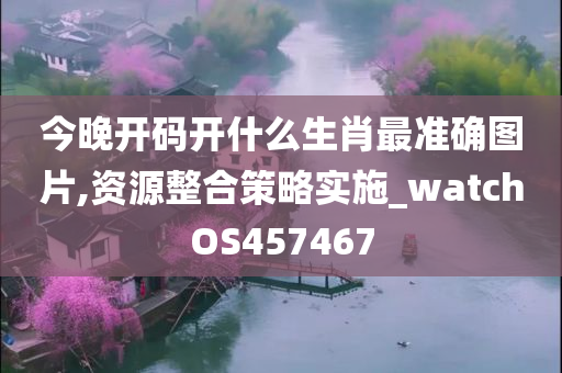 今晚开码开什么生肖最准确图片,资源整合策略实施_watchOS457467
