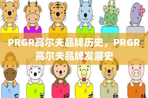 PRGR高尔夫品牌历史，PRGR高尔夫品牌发展史