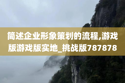 简述企业形象策划的流程,游戏版游戏版实地_挑战版787878