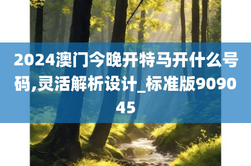 2024澳门今晚开特马开什么号码,灵活解析设计_标准版909045