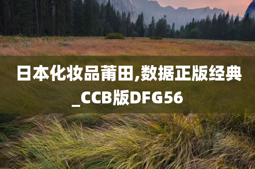 日本化妆品莆田,数据正版经典_CCB版DFG56