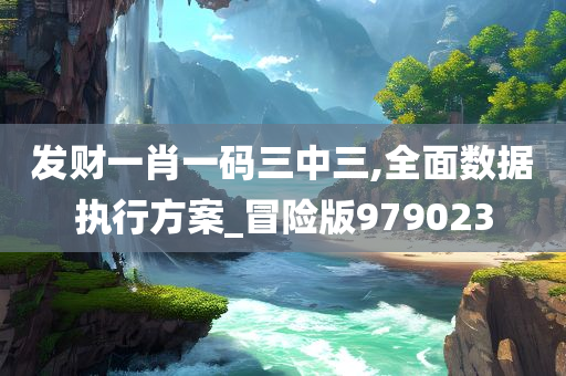 发财一肖一码三中三,全面数据执行方案_冒险版979023