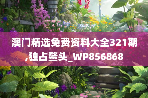 澳门精选免费资料大全321期,独占鳌头_WP856868