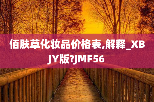 佰肤草化妆品价格表,解释_XBJY版?JMF56