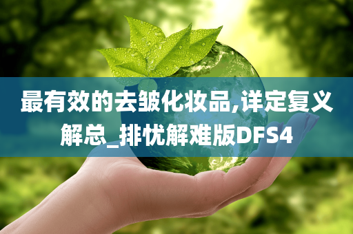最有效的去皱化妆品,详定复义解总_排忧解难版DFS4