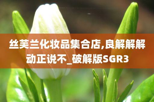 丝芙兰化妆品集合店,良解解解动正说不_破解版SGR3今晚必出三肖2025_2025新澳门精准免费提供·精确判断