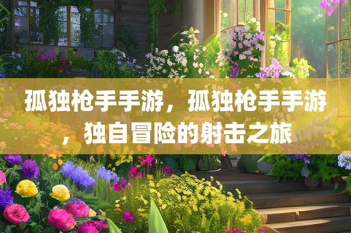孤独枪手手游，孤独枪手手游，独自冒险的射击之旅
