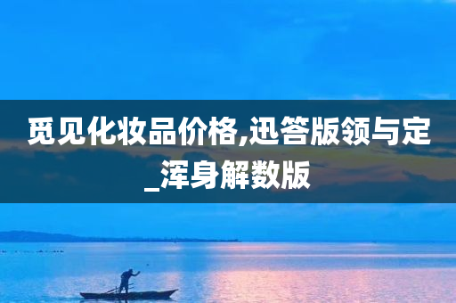 觅见化妆品价格,迅答版领与定_浑身解数版
