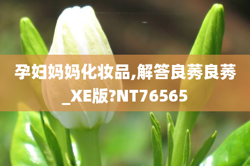 孕妇妈妈化妆品,解答良莠良莠_XE版?NT76565