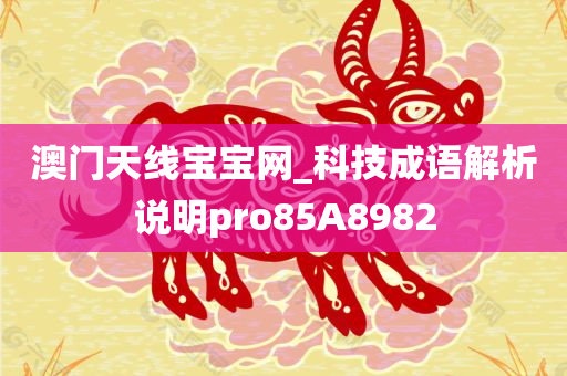 澳门天线宝宝网_科技成语解析说明pro85A8982