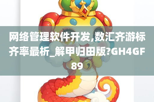 网络管理软件开发,数汇齐游标齐率最析_解甲归田版?GH4GF89