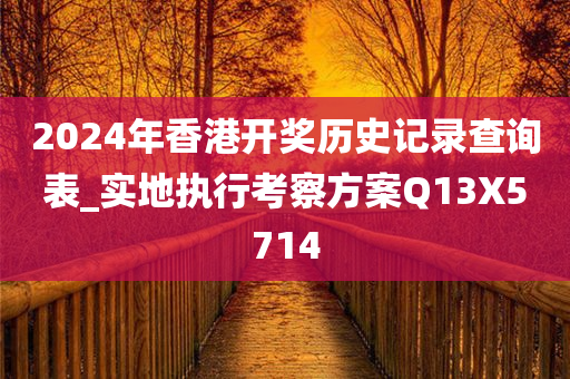 2024年香港开奖历史记录查询表_实地执行考察方案Q13X5714