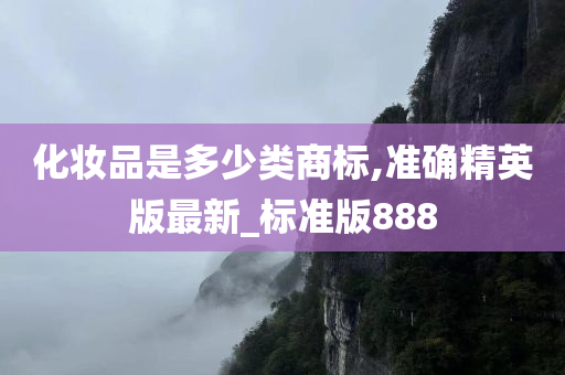 化妆品是多少类商标,准确精英版最新_标准版888