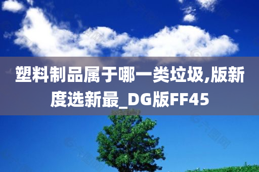 塑料制品属于哪一类垃圾,版新度选新最_DG版FF45