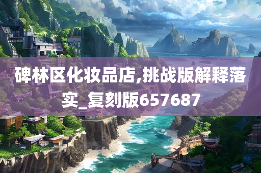 碑林区化妆品店,挑战版解释落实_复刻版657687
