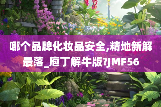 哪个品牌化妆品安全,精地新解最落_庖丁解牛版?JMF56