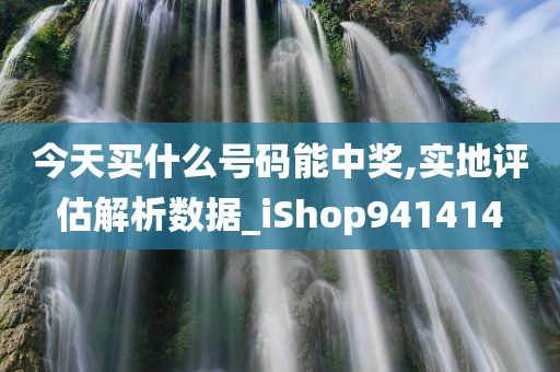 今天买什么号码能中奖,实地评估解析数据_iShop941414