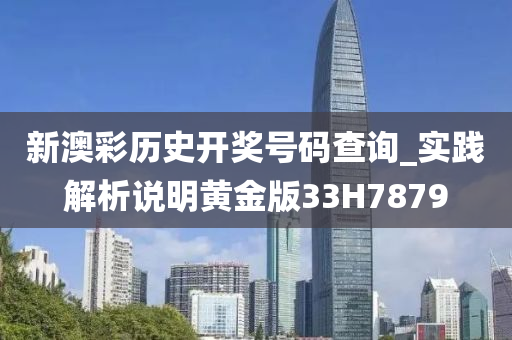 新澳彩历史开奖号码查询_实践解析说明黄金版33H7879