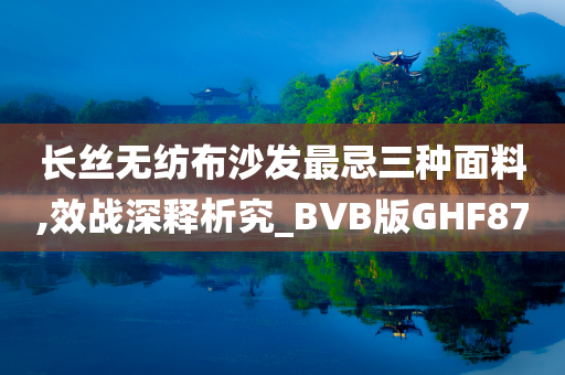 长丝无纺布沙发最忌三种面料,效战深释析究_BVB版GHF87