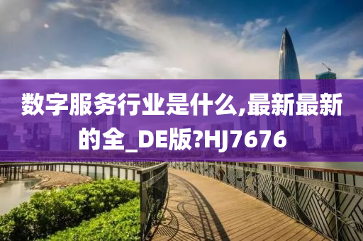 数字服务行业是什么,最新最新的全_DE版?HJ7676