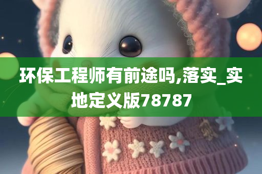 环保工程师有前途吗,落实_实地定义版78787