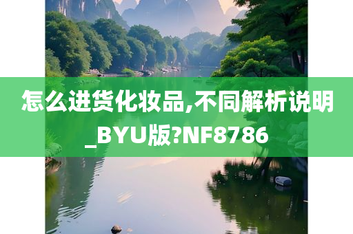 怎么进货化妆品,不同解析说明_BYU版?NF8786