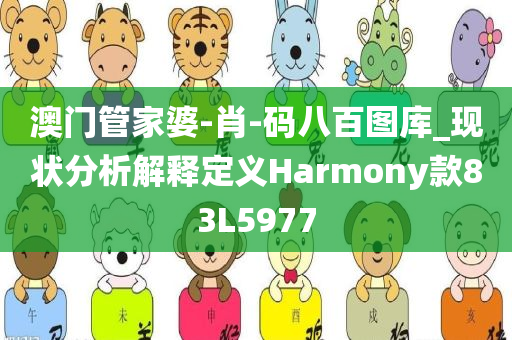 澳门管家婆-肖-码八百图库_现状分析解释定义Harmony款83L5977