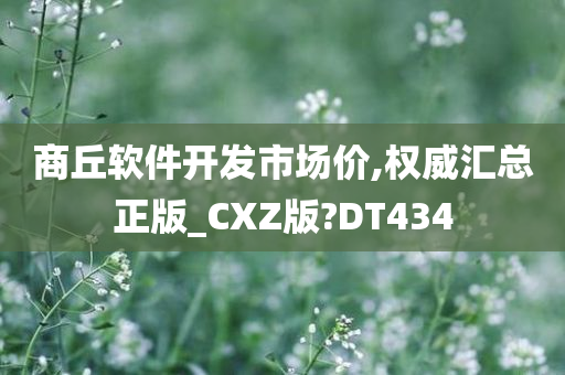 商丘软件开发市场价,权威汇总正版_CXZ版?DT434今晚必出三肖2025_2025新澳门精准免费提供·精确判断