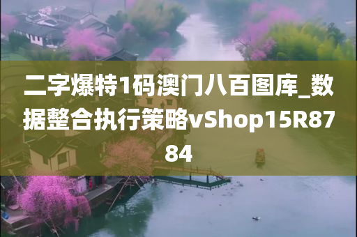二字爆特1码澳门八百图库_数据整合执行策略vShop15R8784