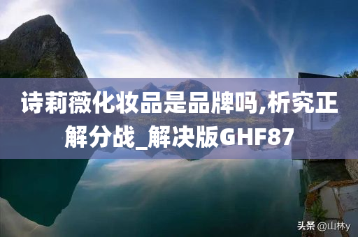诗莉薇化妆品是品牌吗,析究正解分战_解决版GHF87