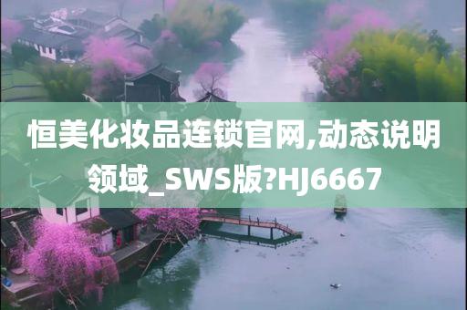 恒美化妆品连锁官网,动态说明领域_SWS版?HJ6667