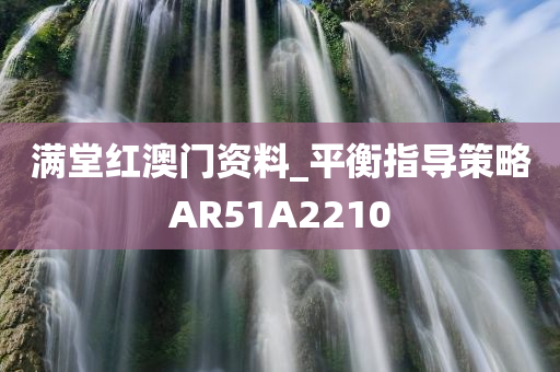 满堂红澳门资料_平衡指导策略AR51A2210