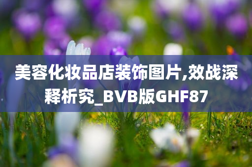 美容化妆品店装饰图片,效战深释析究_BVB版GHF87