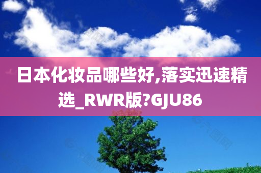 日本化妆品哪些好,落实迅速精选_RWR版?GJU86