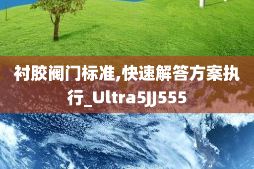 衬胶阀门标准,快速解答方案执行_Ultra5JJ555