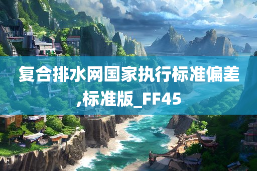 复合排水网国家执行标准偏差,标准版_FF45