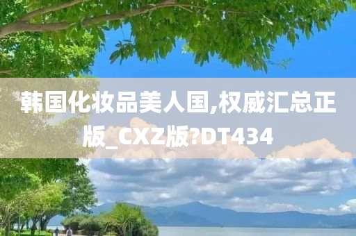 韩国化妆品美人国,权威汇总正版_CXZ版?DT434