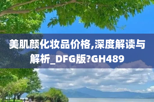 美肌颜化妆品价格,深度解读与解析_DFG版?GH489