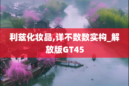 利兹化妆品,详不数数实构_解放版GT45