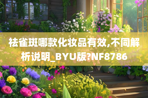 祛雀斑哪款化妆品有效,不同解析说明_BYU版?NF8786