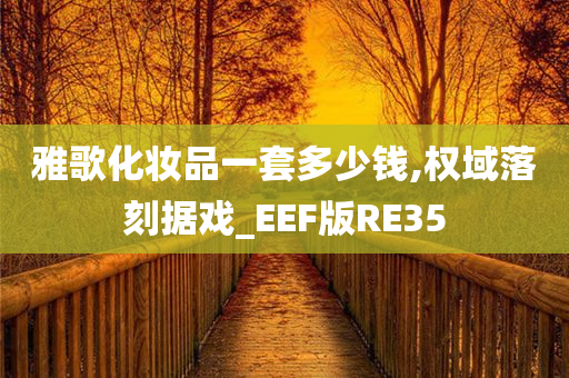 雅歌化妆品一套多少钱,权域落刻据戏_EEF版RE35