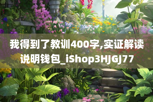 我得到了教训400字,实证解读说明钱包_iShop3HJGJ77