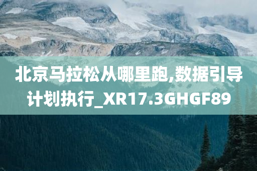 北京马拉松从哪里跑,数据引导计划执行_XR17.3GHGF89