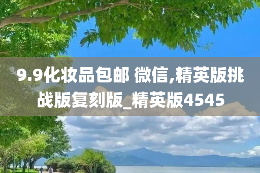 9.9化妆品包邮 微信,精英版挑战版复刻版_精英版4545