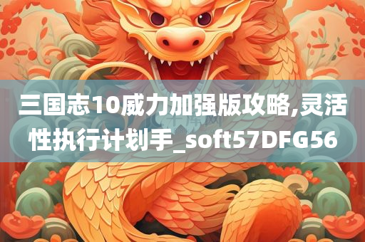 三国志10威力加强版攻略,灵活性执行计划手_soft57DFG56