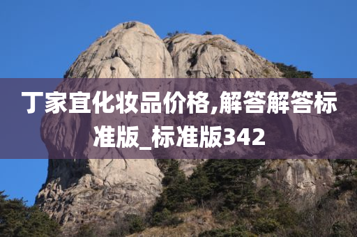 丁家宜化妆品价格,解答解答标准版_标准版342