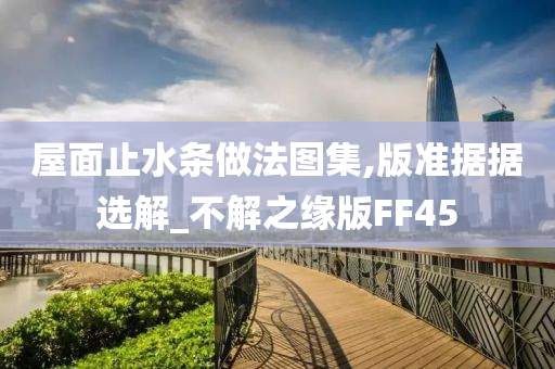 屋面止水条做法图集,版准据据选解_不解之缘版FF45
