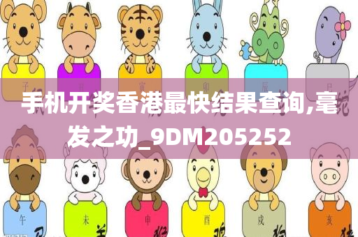 手机开奖香港最快结果查询,毫发之功_9DM205252