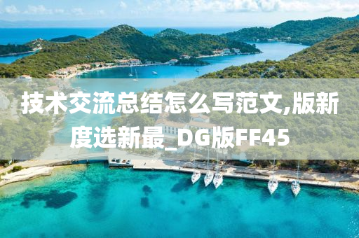 技术交流总结怎么写范文,版新度选新最_DG版FF45今晚必出三肖2025_2025新澳门精准免费提供·精确判断