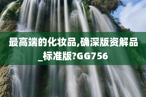 最高端的化妆品,确深版资解品_标准版?GG756
